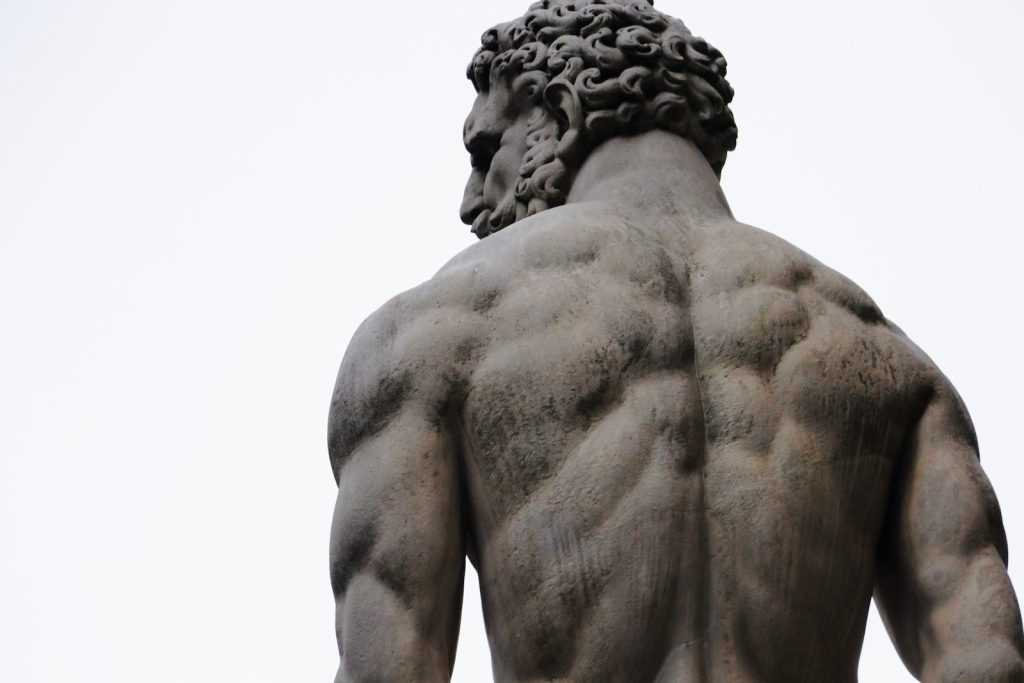 estatua del dios Zeus