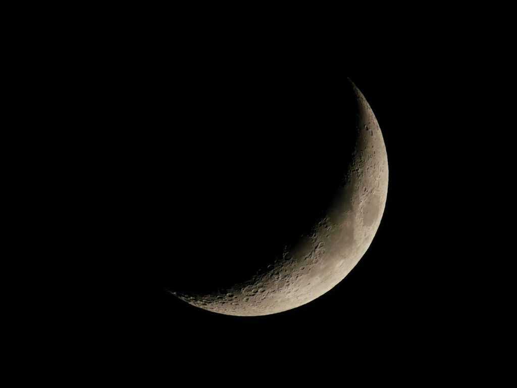 luna en cuarto creciente
